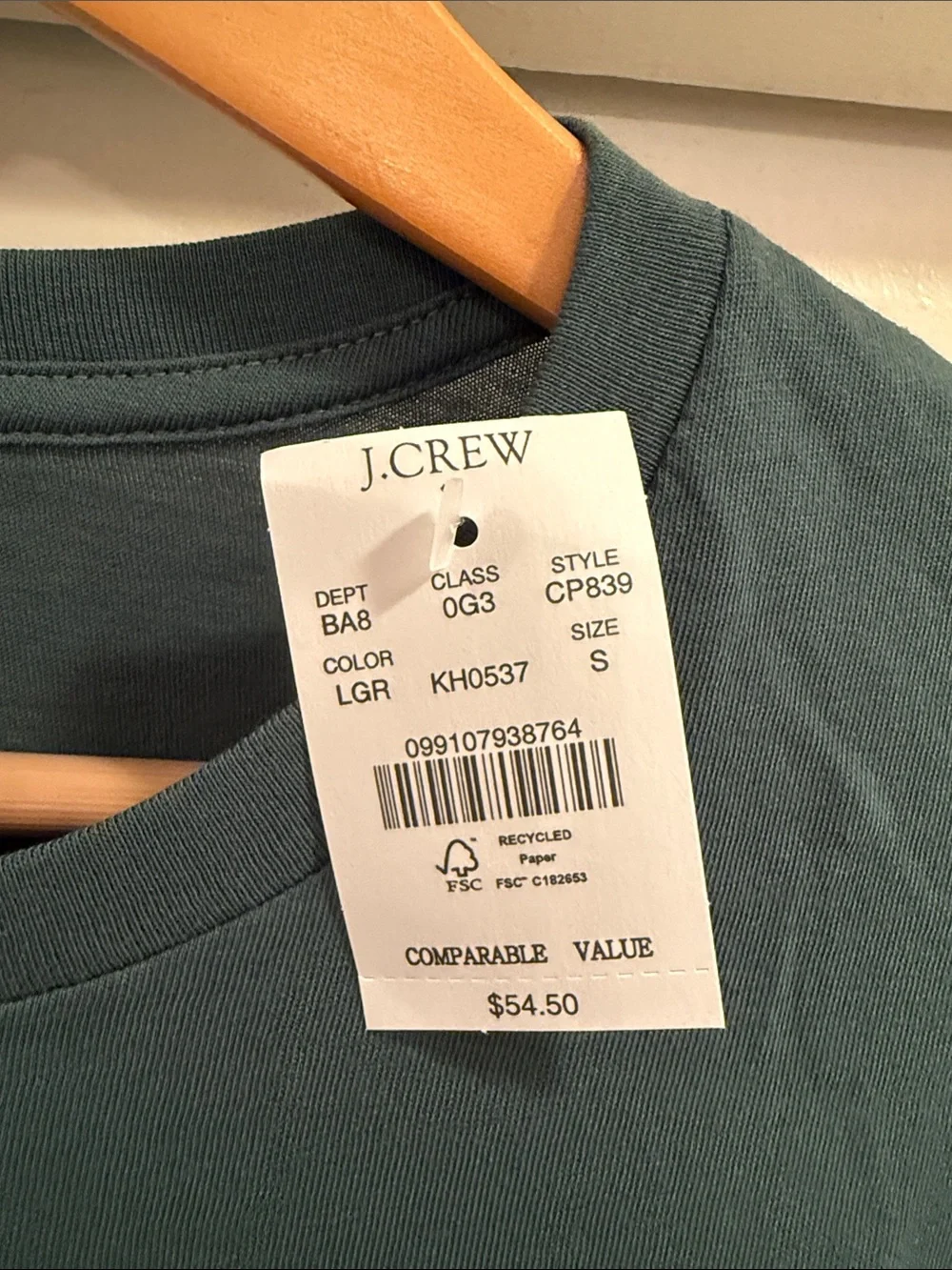 J. Crew sleeves dog small